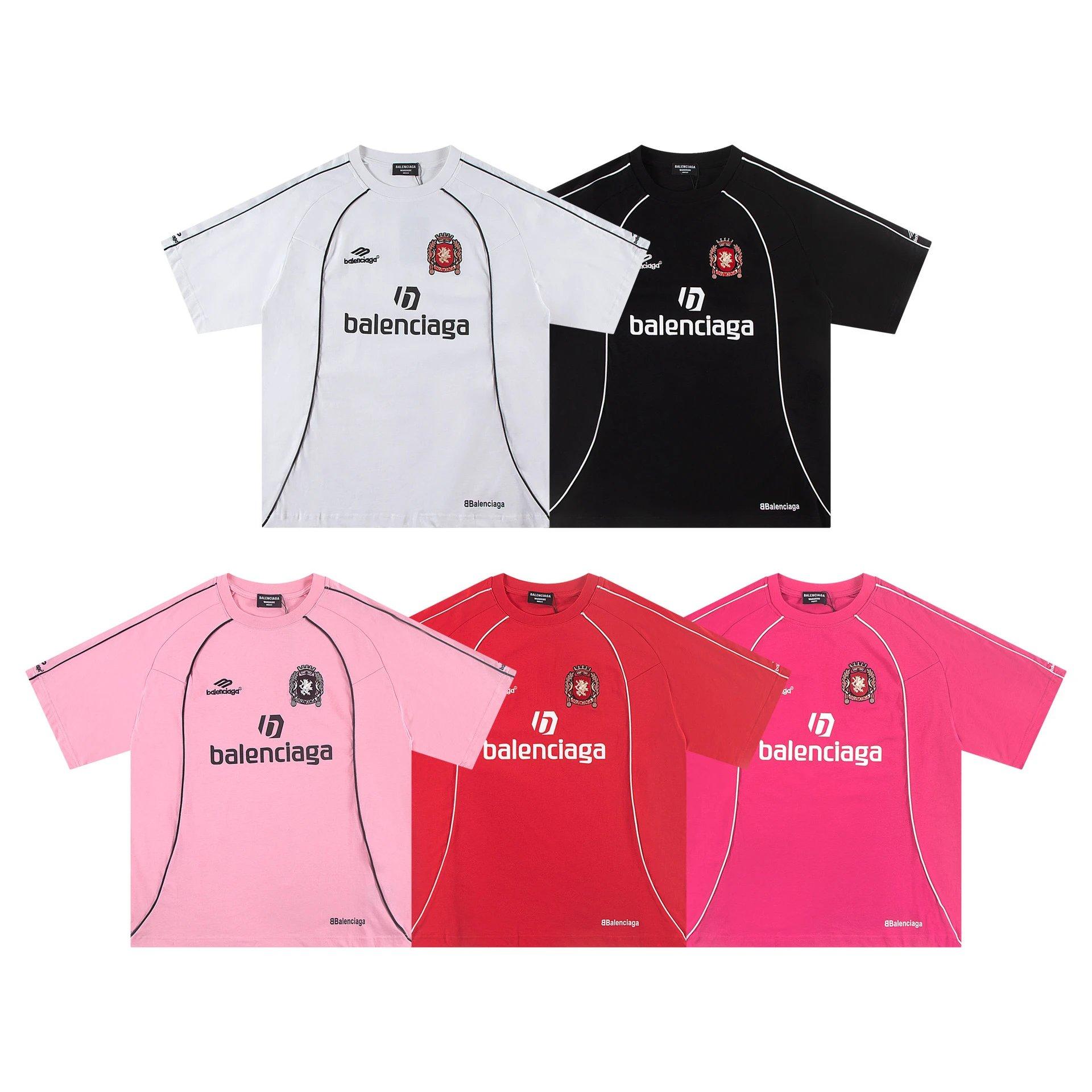 Balenciaga Logo cotton jersey 