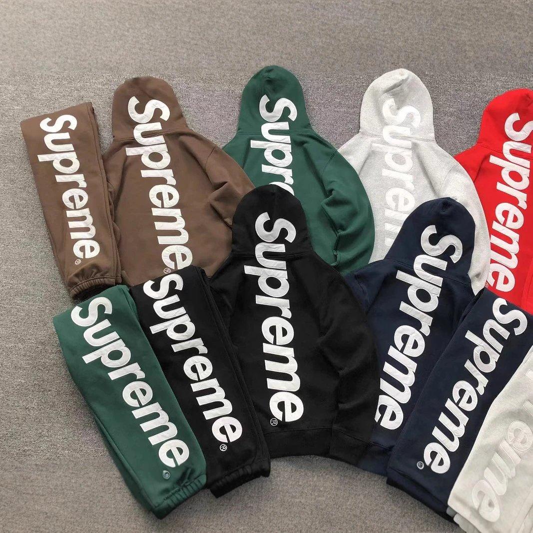 Supreme Hoodie and Sweatpants 