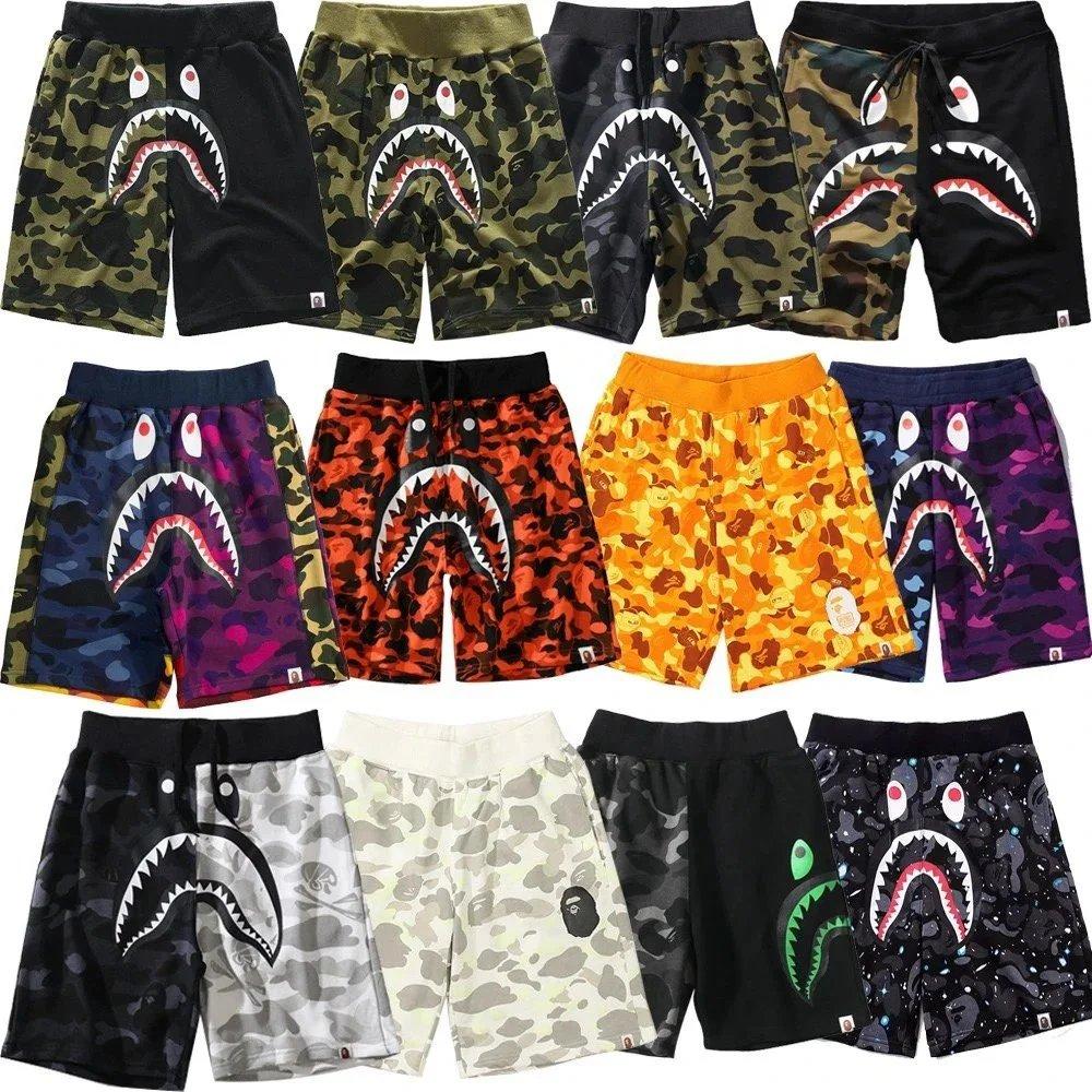 A Bathing Ape Shark Camo Short