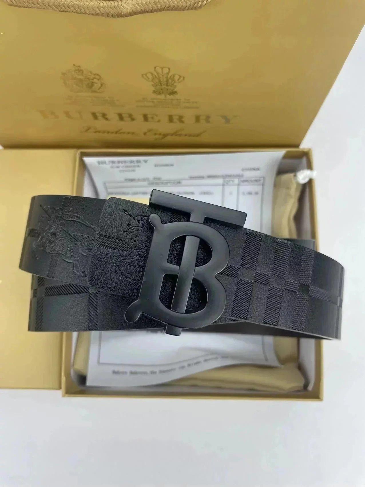 Burberry TB Logo Belt
