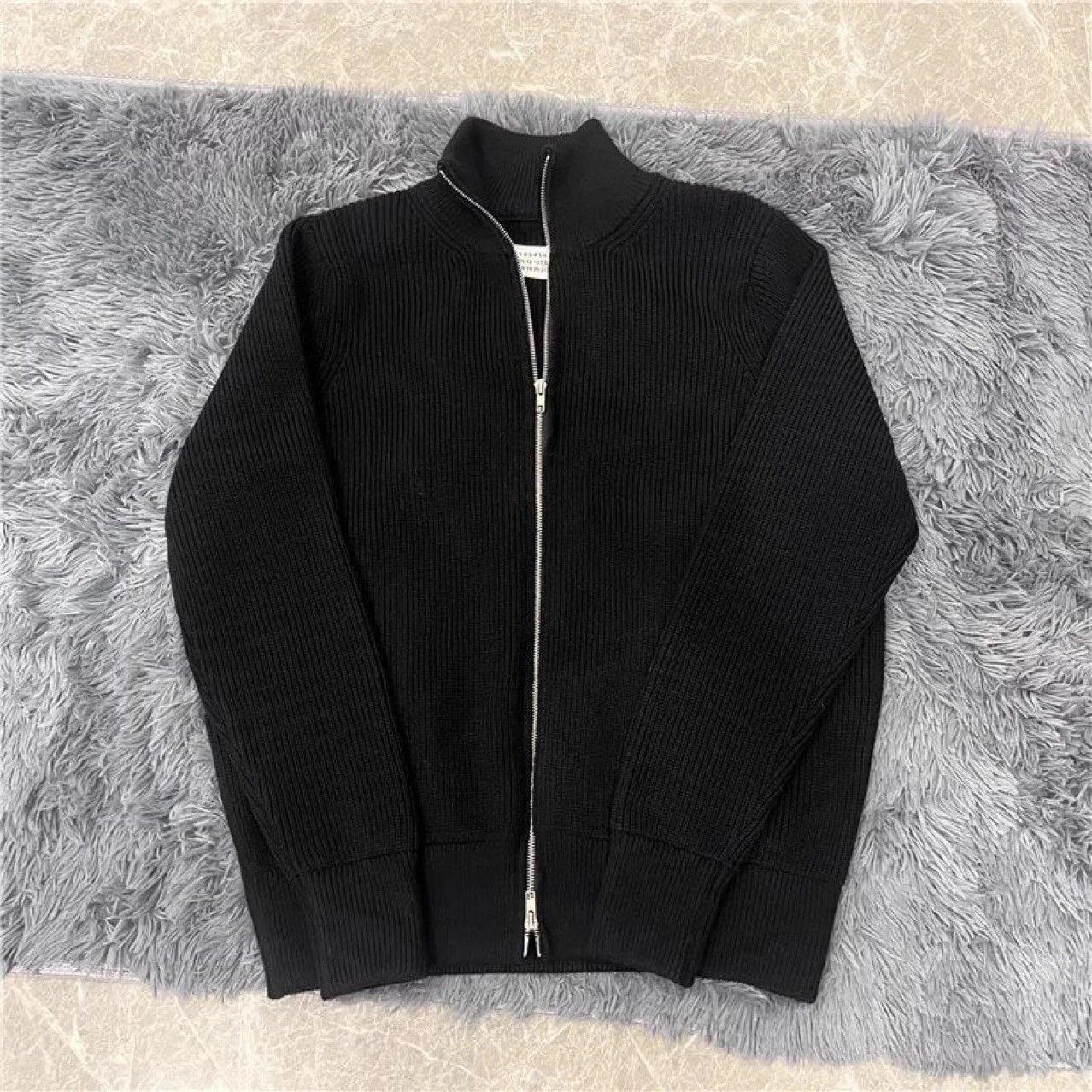 Maison Margiela Zip-Up Sweater