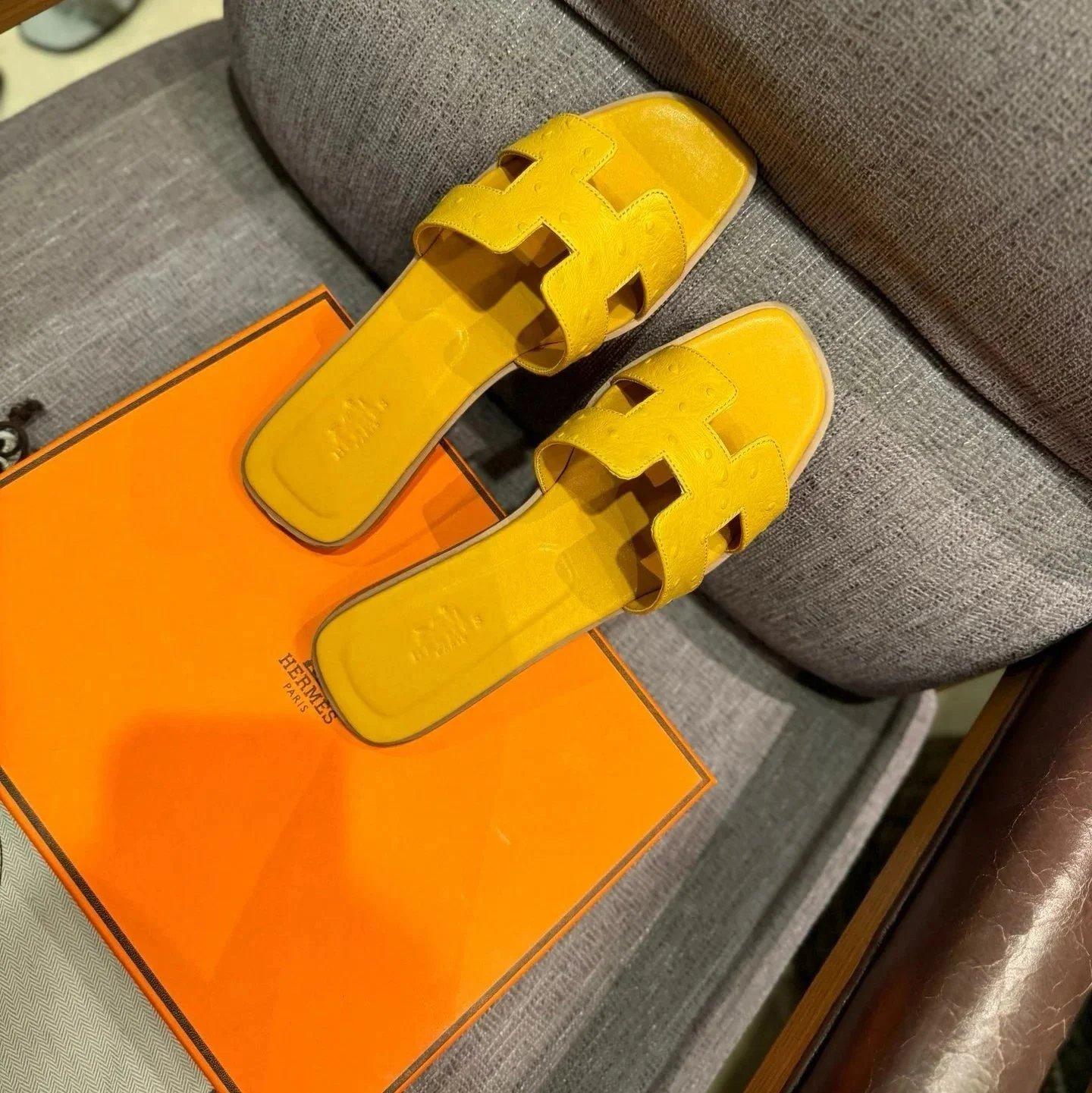 Hermes Oran Sandals