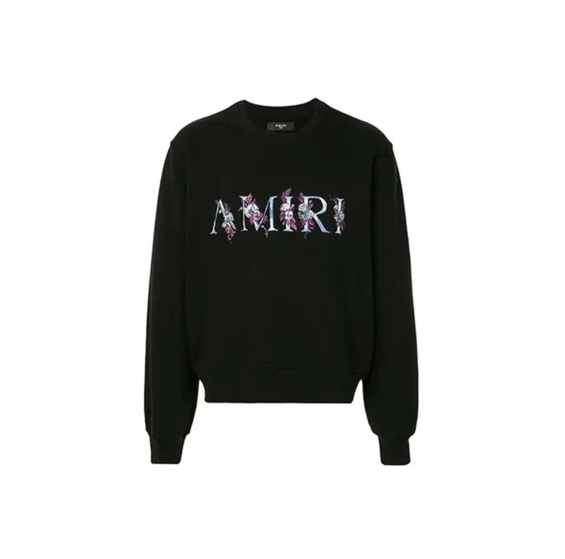 Amiri Floral Logo Sweatshirt