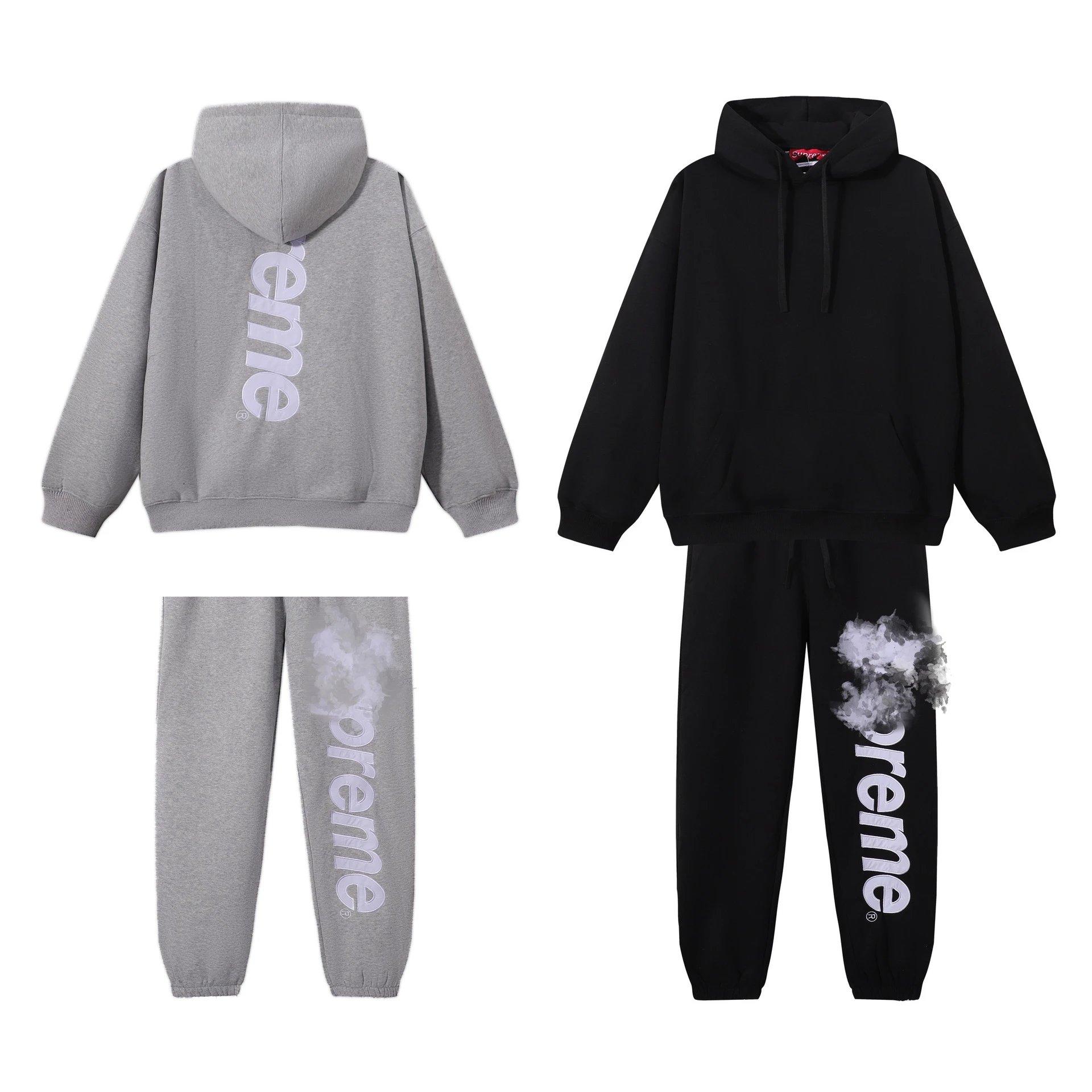 Supreme Hoodie and Sweatpants 