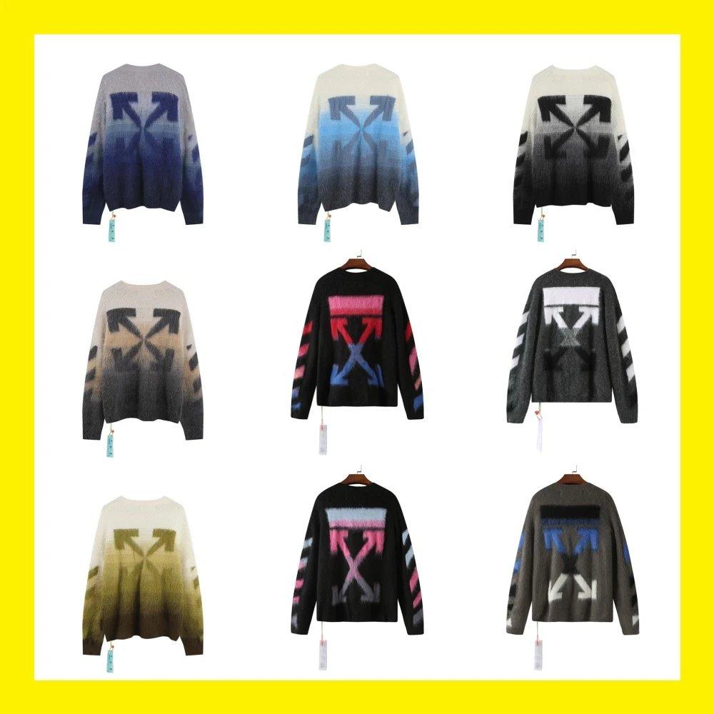 Off-White Gradient Arrows Swea