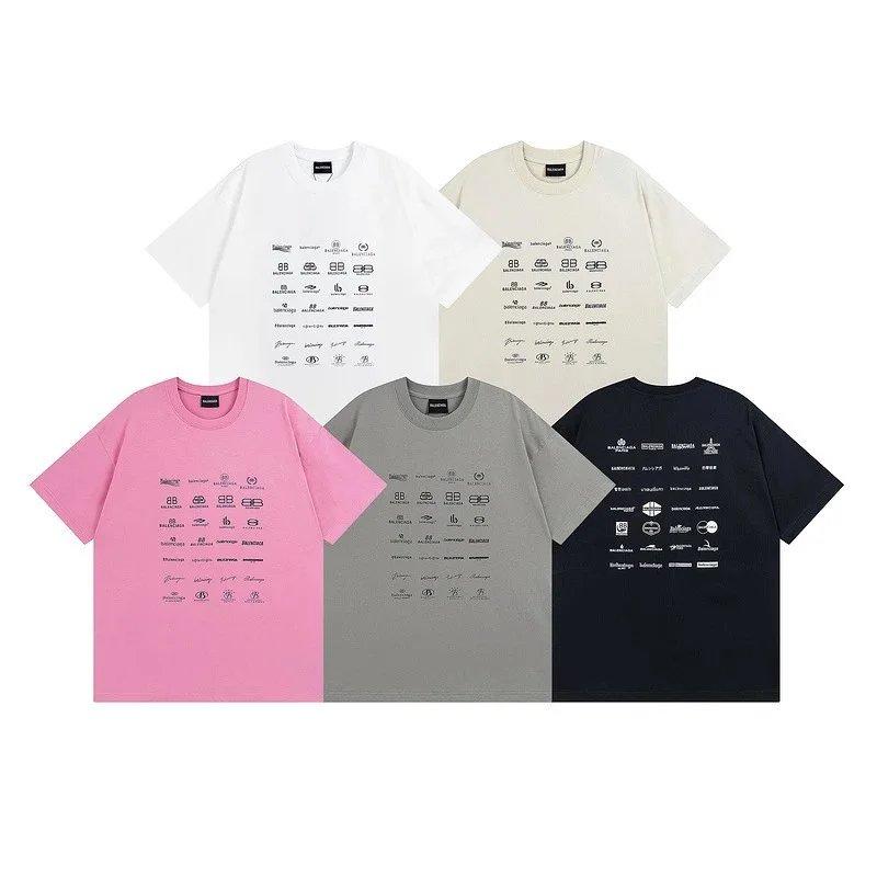 Balenciaga Logos T-Shirt