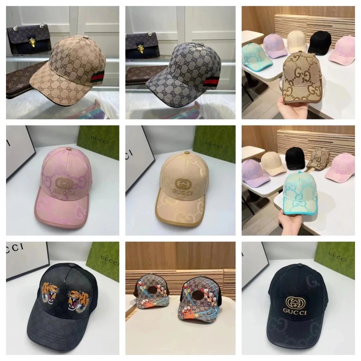 Gucci GG Logo Baseball Cap