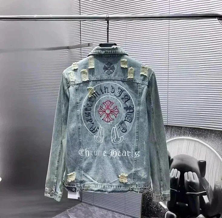 Chrome Hearts Distressed Denim