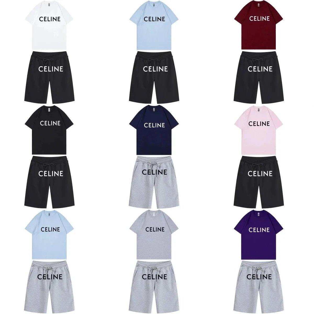 Celine T-Shirt and Shorts Set