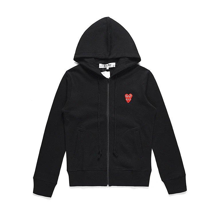 Comme des Garçons Play Zip Hoo