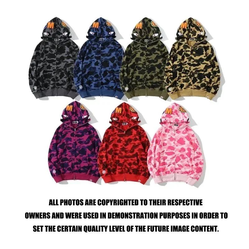 Bape Full Zip Hoodie