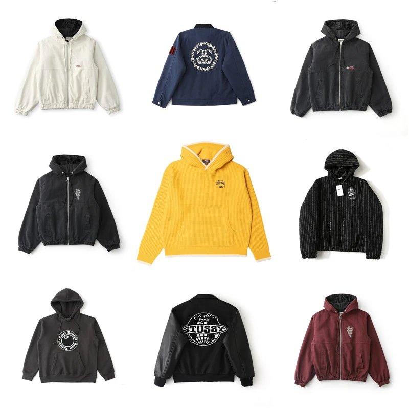 Stussy Hoodie and Jackets Coll