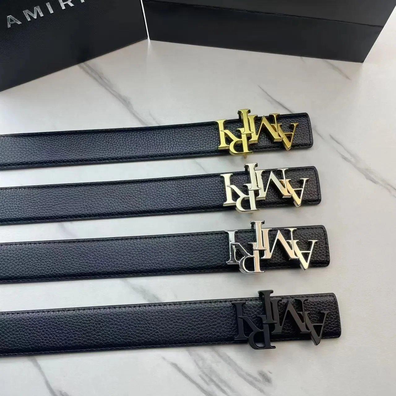 Amiri Leather Belt