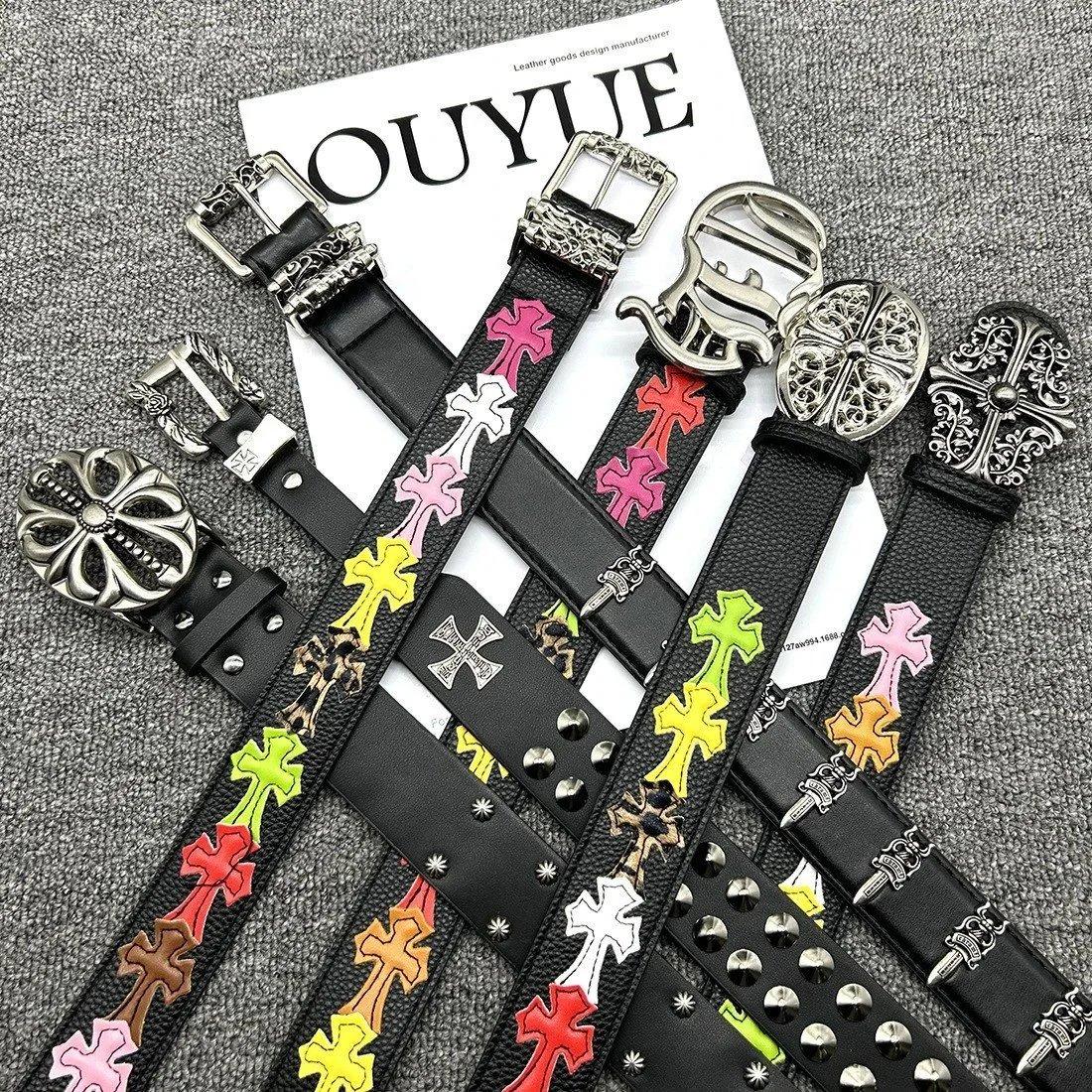 Chrome Hearts Cross Leather Be