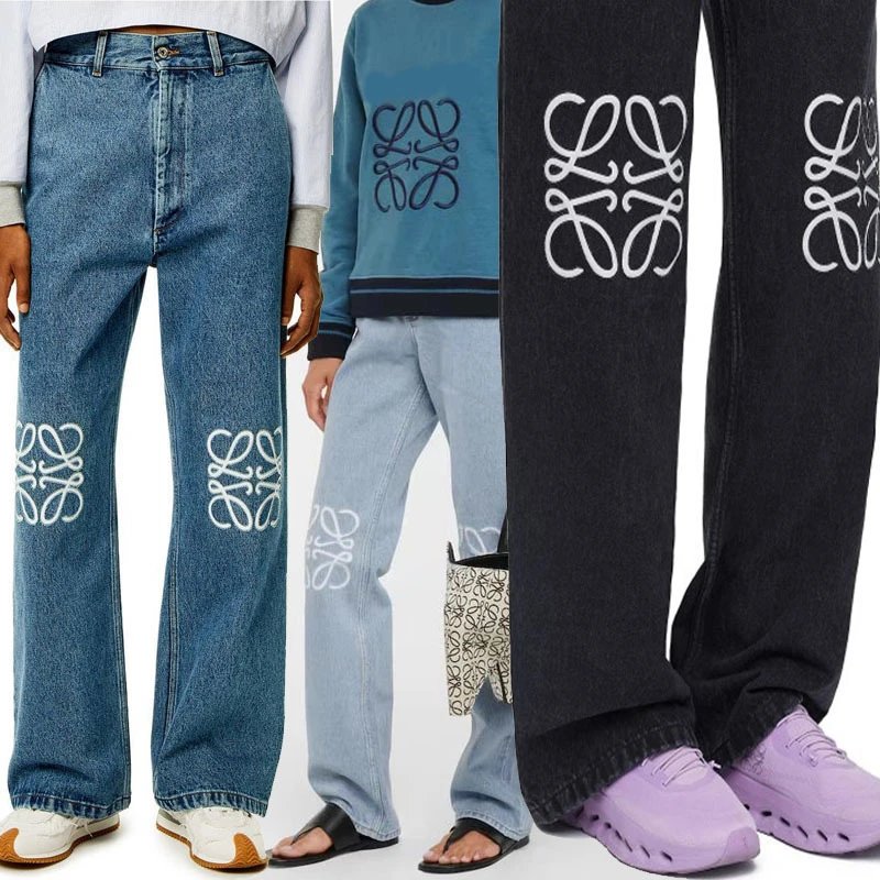 Loewe Anagram Jeans