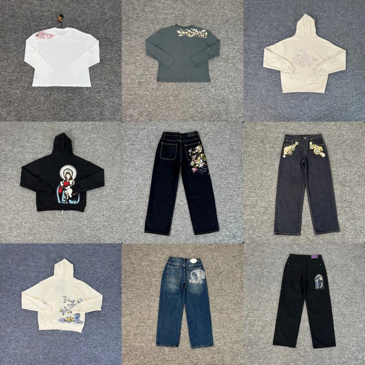 Derschutze Embroidered Sweatsh