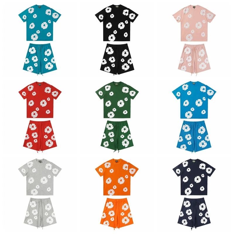 DENIM TEARS Floral Print T-Shi